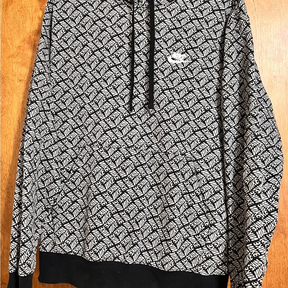 Nike Monochrome Graphic Hoodie - Picture 1 of 4